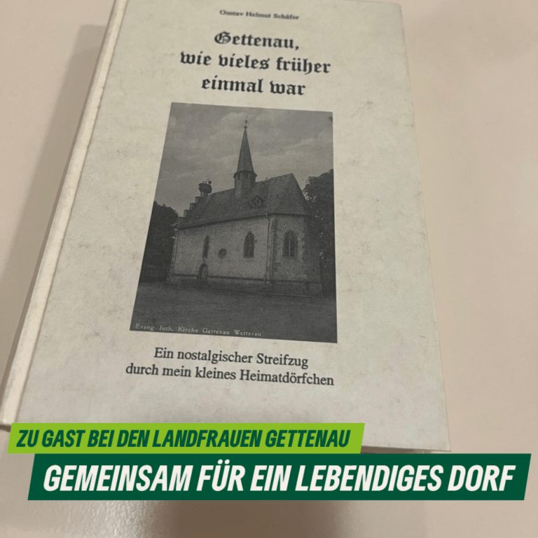Tradition trifft Zukunft in Gettenau